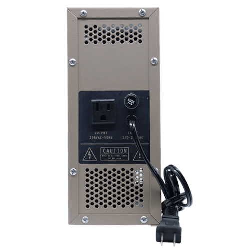 cổng vào và cổng ra của bộ lưu điện cửa cuốn b600-4b