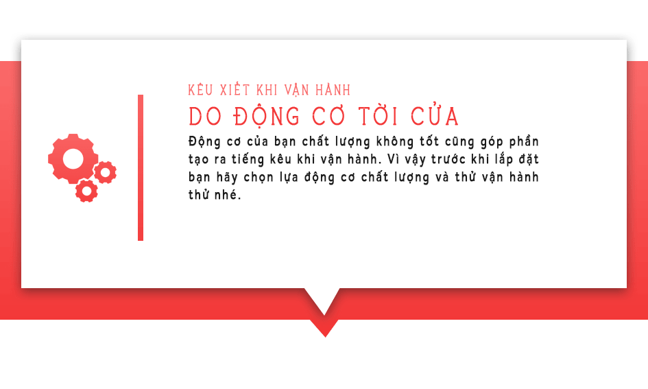 các lỗi thường gặp của hệ thống cửa cuốn