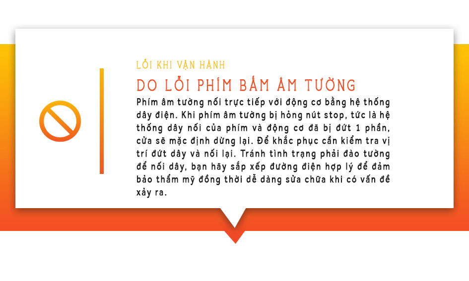 những lỗi mà người dùng cửa cuốn thường hay gặp phải